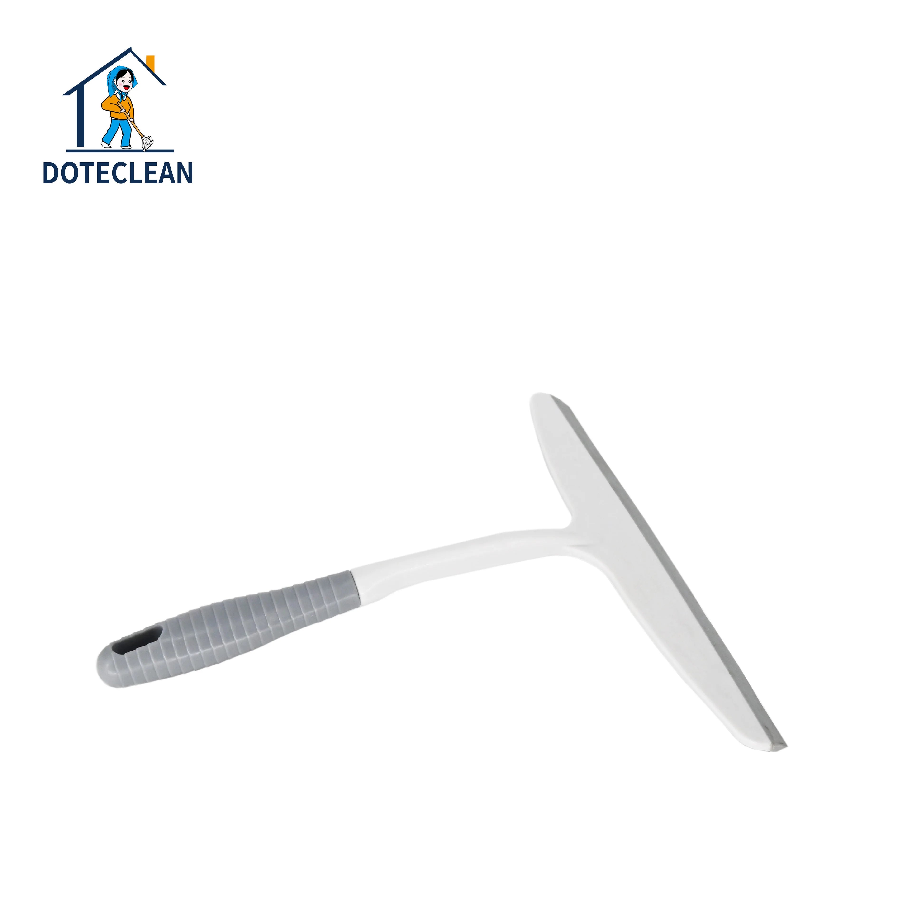Household Kitchen Cleaning Tools Plastic Handle Window Wiper Glass Cleaner Squeegee Brush