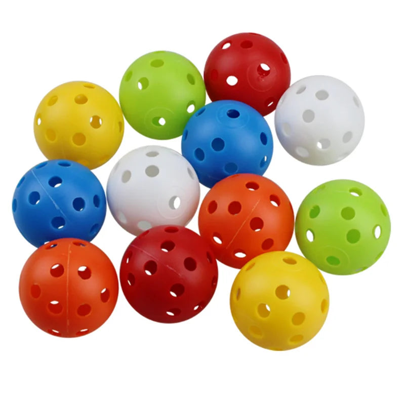 Cheap Price 42mm 26 Holes Plastic Practice Golf Balls