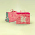 New Arrival Biodegradable Luxury Christmas Gift Shopping Bag Custom Kraft Packaging Paper Bag with Own Logo Printed