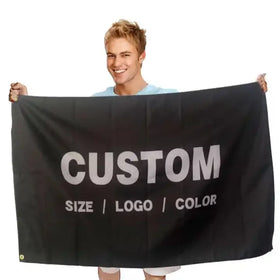 Promotional Product Custom Flag 3x5ft Sublimation Blank Logor 100%Polyester Country Flags 3x5 Custom Flag Banner