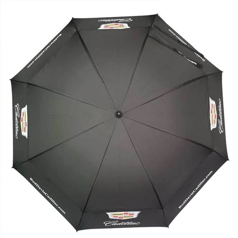 Golf Vented Fashion Umbrella logo Fiber Golf Umbrella Custom Screen Print Umbrella