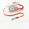 Multi-Function Adjustable 3 or 5 Meter Retractable Dog Leash with Poop Bag Dispenser New Plastic Product with Rivet Decoration