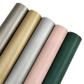 Solid Color Plain Color Soft Low Price Sofa Leather Upholstery Synthetic Leather for Wallet Key Chain Making