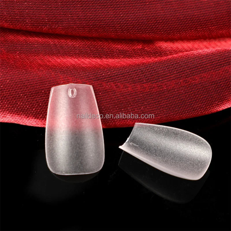 GEL X System Press on Nails Short Coffin Trends for Summer Daily Life Manicure False Nail Supplies in Tianjin