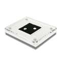 GemTrue Wholesale 85 X 65 X 16mm Acrylic Gem Stone Case Diamond Display Box With Magnetic Cover DK21609