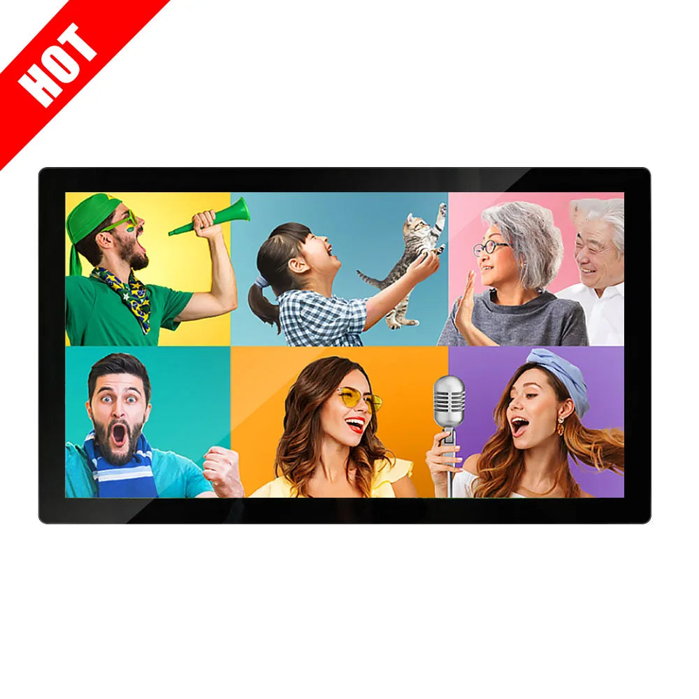 2022 Wall Mounted 21.5 Inch Touch Screen Android Tablet Kiosk Advertising Display Digital Signage