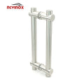 Heavy Duty Glass Hardware Adjustable Stainless Steel Pull Handle for Glass Door