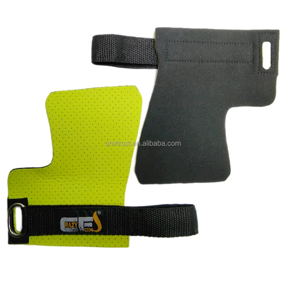No Holes Pull-up Grips Exercise Straps Premium Hand Grips Designed to Protect Your Hands for Cross-Functional Fitness