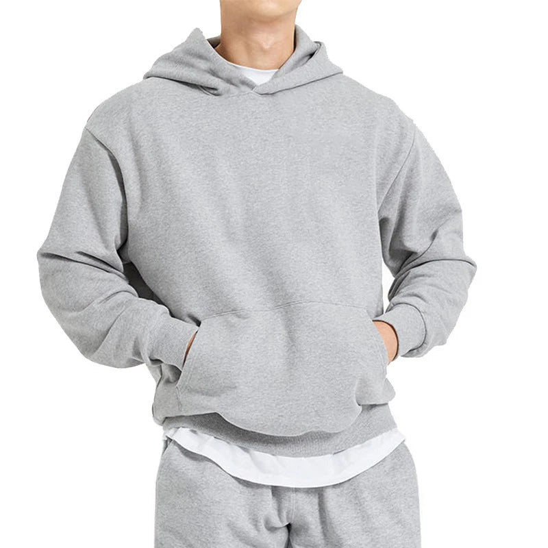 High Quality Streetwear 350 500 Gsm BlankCotton Oversized Fleece Heavyweight Hoodie Manufacturer Cropped Custom Hoodies Unisex
