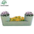 Huizhou Green Giant 32'' Tall Castle Metal Modular Corrugated Raised Garden Bed Kit