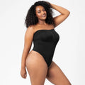 G TOP Ladies High Stretchy Seamless Underwear Bodysuit Removable Strap Triangle Body Shape Wear