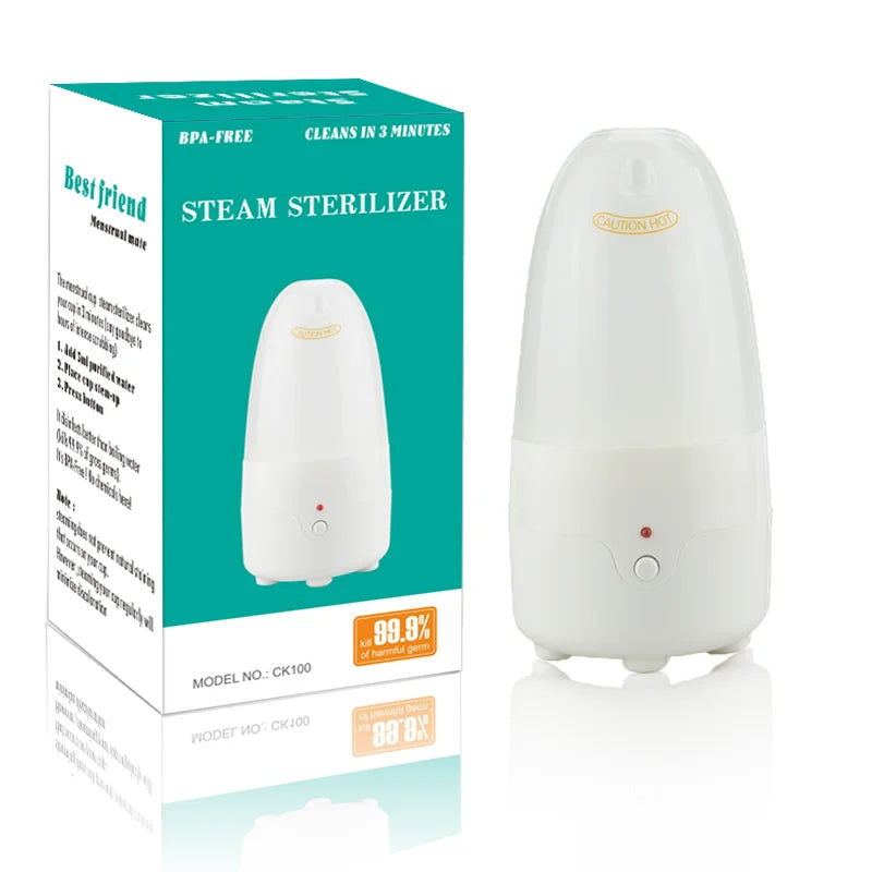 Organic Automatic Wholesale Reusable Copa Menstrual Cup Steam Sterilizer