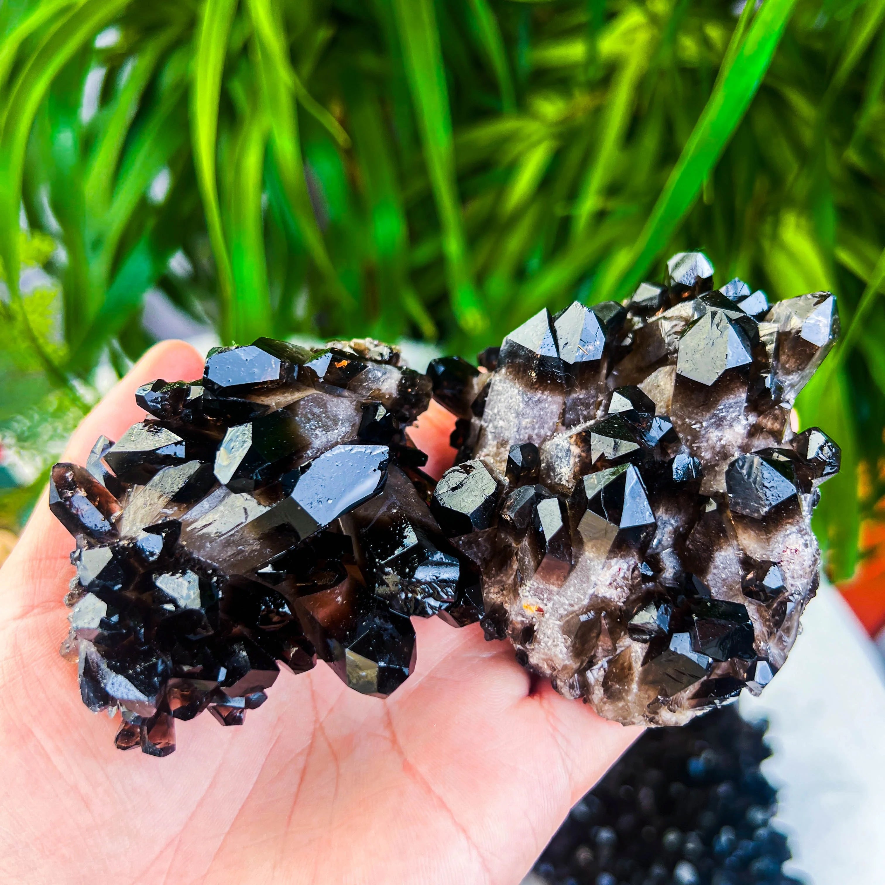 High Quality Wholesale Price Rough Smoky Quartz Cluster Raw Stone Healing Stone Crystal Specimen for Home Decoration