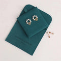 Wholesale Microfiber Velvet Bag Jewelry Bag Pouch Dust Bags Flap Pouch Folding Buckle Envelope Pouches LOGO