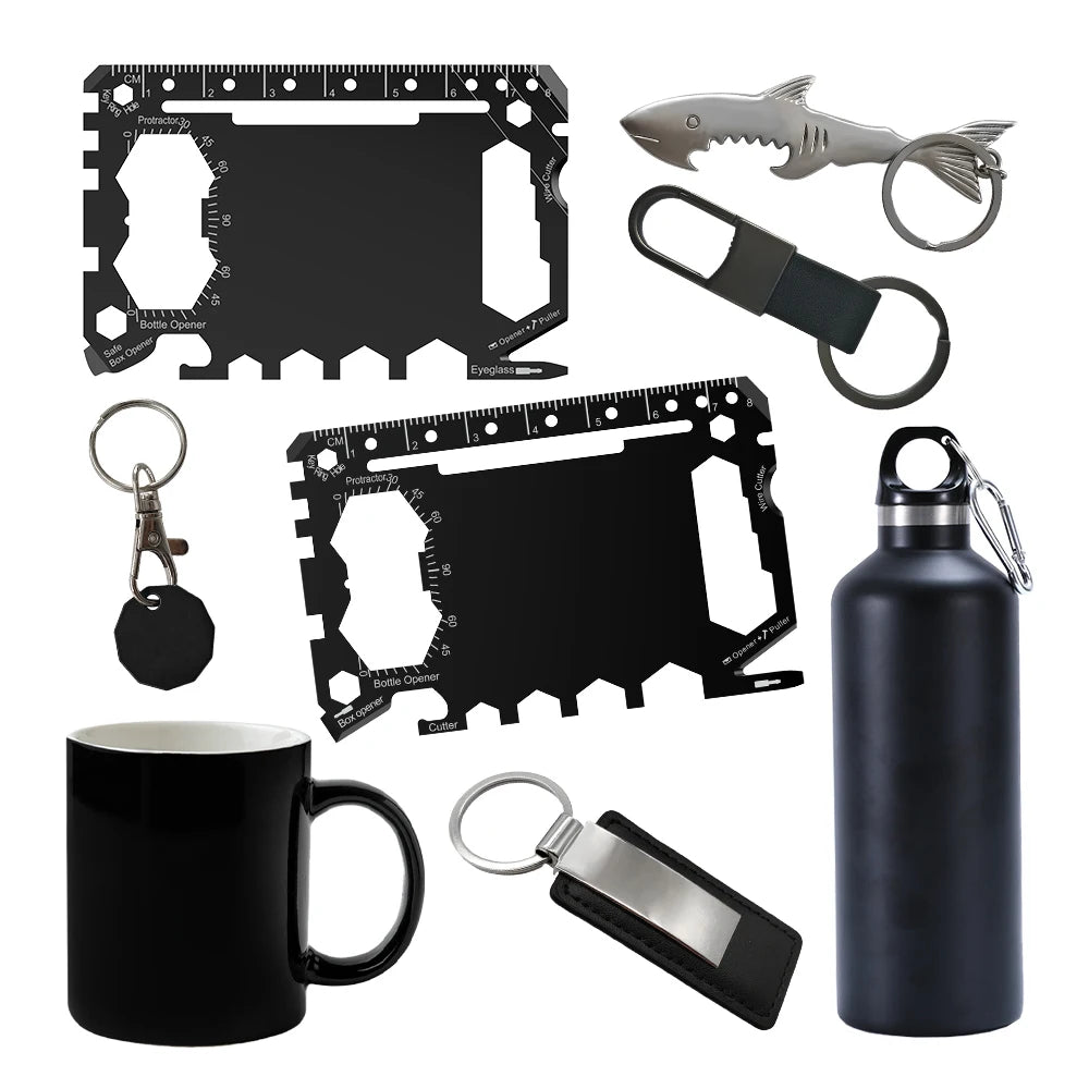 Customized LOGO Stainless Steel Super Card V1 Mutli Function Tool Credit Card Size Gadgets Promotional Gift Set
