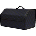 Car Trunk Organizer Box Large Capacity Auto Multiuse Tools Storage Bag Stowing Tidying Leather Folding for Emergency Storage Box