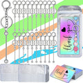 Hot Sales Cross-border New Beaded Key-chain Rod DIY Handmade Beaded Key-chain Cute Pendant Hanging Ornament Set