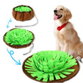 Pet Sniffing Pad Felt Puzzle Interactive Dog Nosework Feeding Mat Slow Feeder Training 36x10cm for Small & Large Dogs