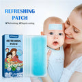 OEM South Moon 5pcs Refreshing Cooling Patches Forehead Temple Neck Armpit Use Body Temperature Reducing Fever Cooling Gel Patch