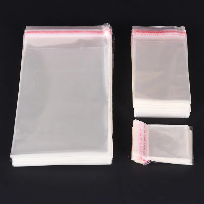Factory Price 100pcs 30x40CM OPP Self-Adhesive Transparent Plastic Bags Factory Jewelry Packaging Cloth Package Gift Bags