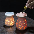 Ceramic Aromatherapy Furnace Indoor Candle Light Retro Home Fragrance Powder Decoration