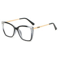 Fashion Square Vintage TR90 Women Optical Frame Eyeglasses for Girls Custom Logo Glasses