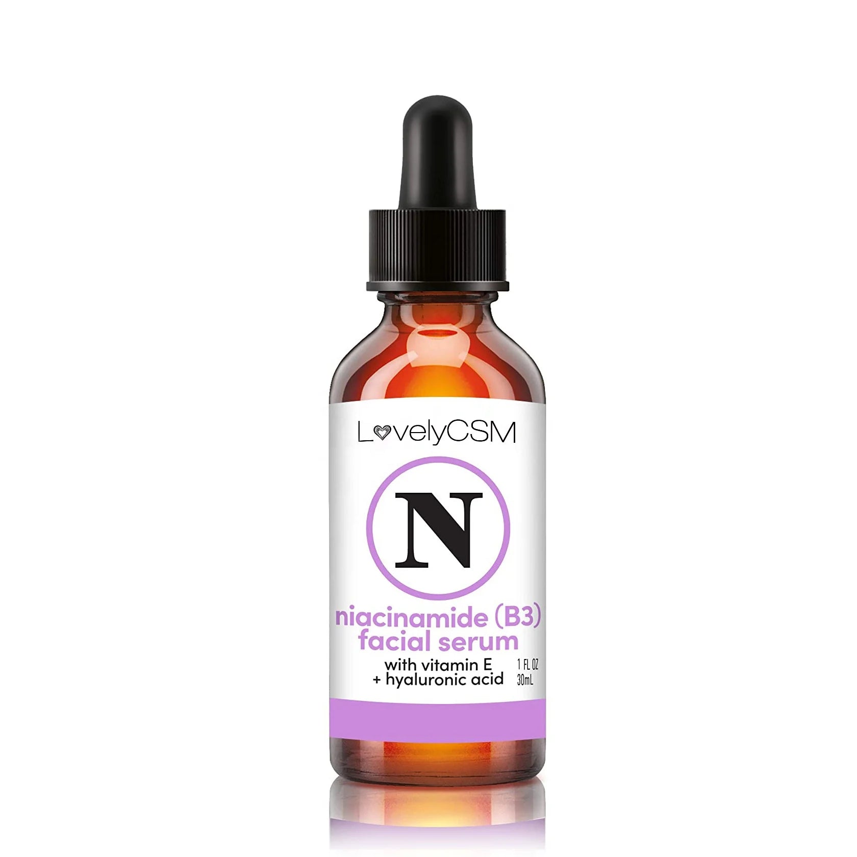Hot Sale 20% Vitamin C Organic Liquid Face Serum OEM Moisturizing Anti-aging Anti-wrinkle Pure Hyaluronic Acid Skin-friendly