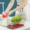 Hot Sale Portable Glossy Folding Multifunctional Transparent Plastic Storage Bag Box