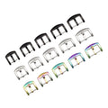 16mm 18mm 20mm 22mm 24mm 26mm Luxury 316L Stainless Steel Watch Band Strap Buckle
