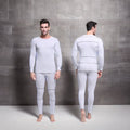 Savior Men's Heated Underwear 7.4v 3000mah Rechargeable Battery Winter Sport Skiing Fishing Jogging Soft Cotton Winter Sport