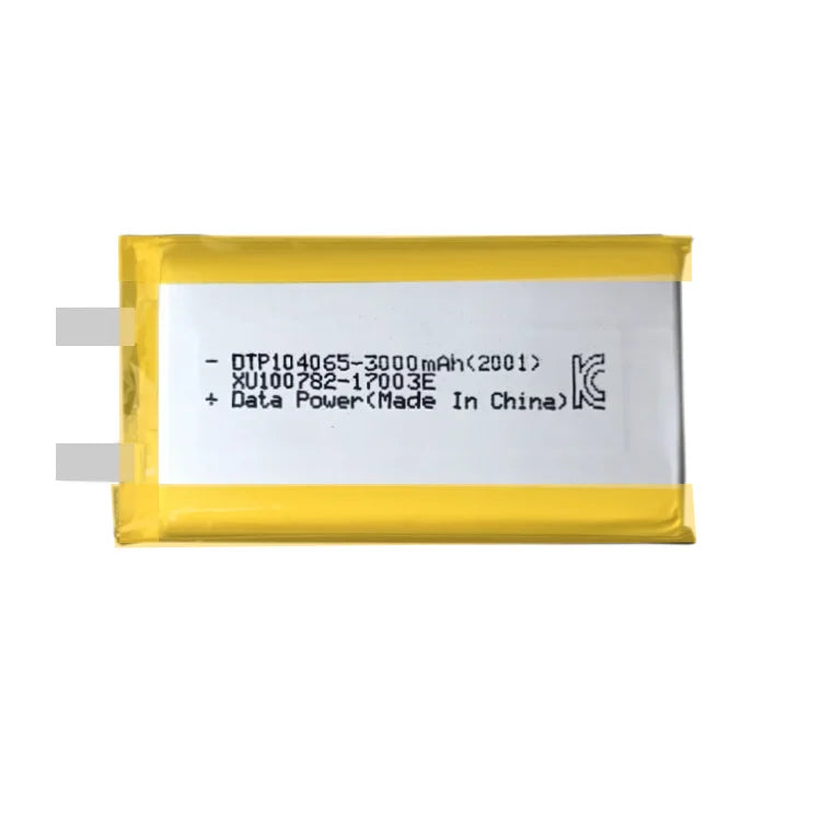 Hot Sale CE KC Certificated Lipo Battery 104065 3.7v 3000mah Rechargeable Lithium Polymer Battery