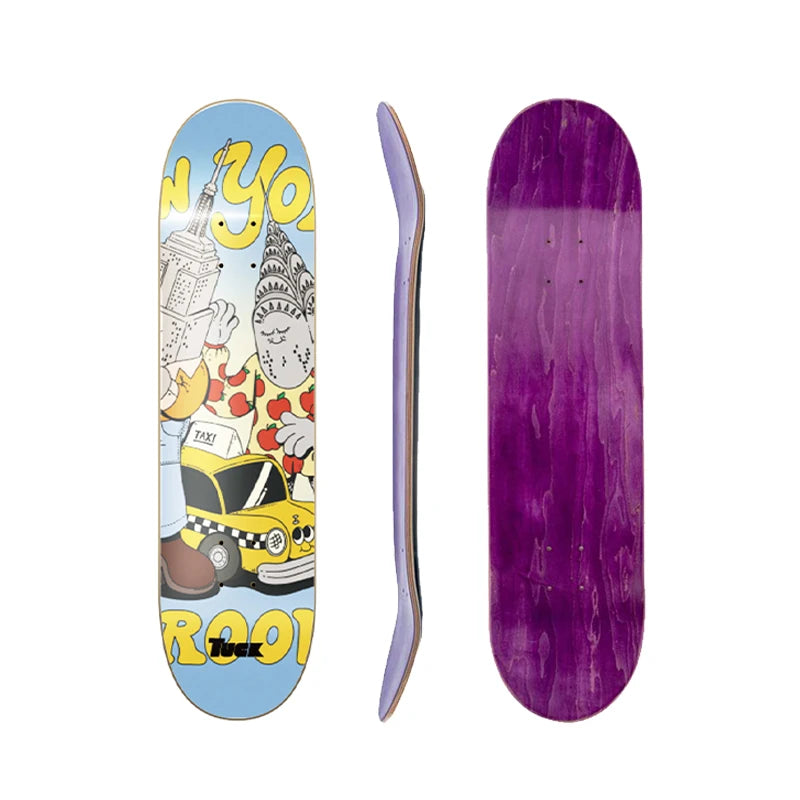 Wholesale Wooden Skateboard Decks 7 Ply Canadian Maple Decks Blank Skate Board Custom