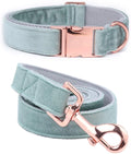 Fashion Hot Selling PET Dog Collar Velvet Dog Collar Set Soft & Comfy Adjustable