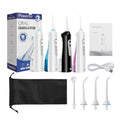 200ML Portable IPX7 Waterproof Type-C Power Water Flosser Tongue Scraper for Home Travel High Pressure Oral Irrigator Dental
