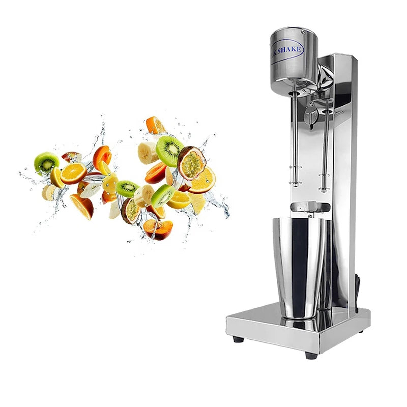 Commercial High Speed Electric Stainless Steel Milkshake Making Milk Shake Machine for Drink Mixer Dessert Shop Used