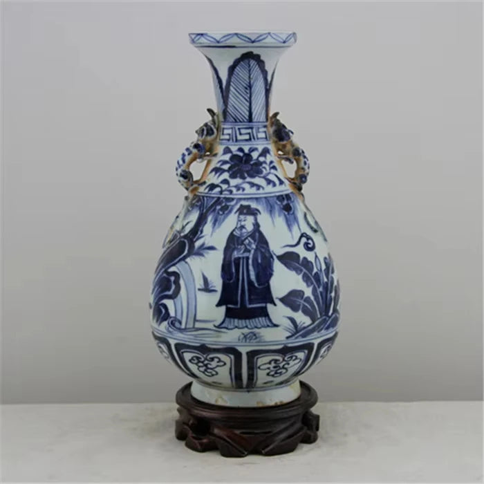 Tabletop Round Shape Vases Modern Indoor Decoration Customized Ceramic Flower Vase