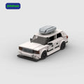 Wholesale Blocks Building White Sport Car Toy for Adult Mini Moc Bricks Model Suv Car Building Block Sets