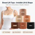 Breast Tape Instant Boob Lift Bra Cups 100% Cotton Elastic Breathable