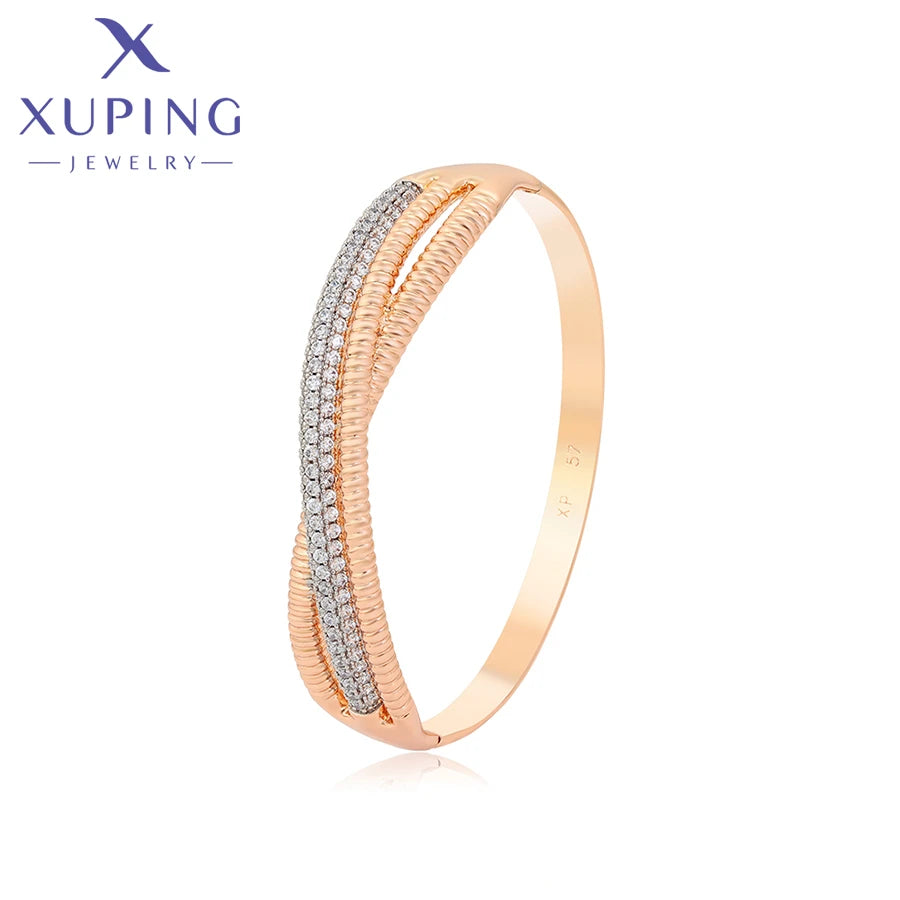 14BW234301 Xuping Fashion Simplicity Bangle Multicolor Women Ancient Luxury Royal  Personality Romantic Classic Bangle