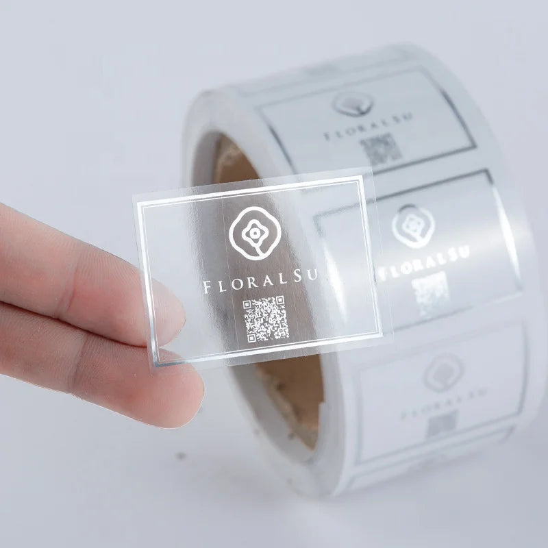 China Supplier Custom Adhesive Cable Label Sticker
