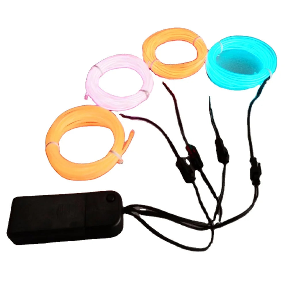 2018 Hot Sale the Cheapest Flexible El Neon Wire with Inverter