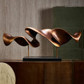 Art Nordic Ornaments Modern Luxury Home Decoration Accessories Creative Gold Resin Home Decor Sculpture