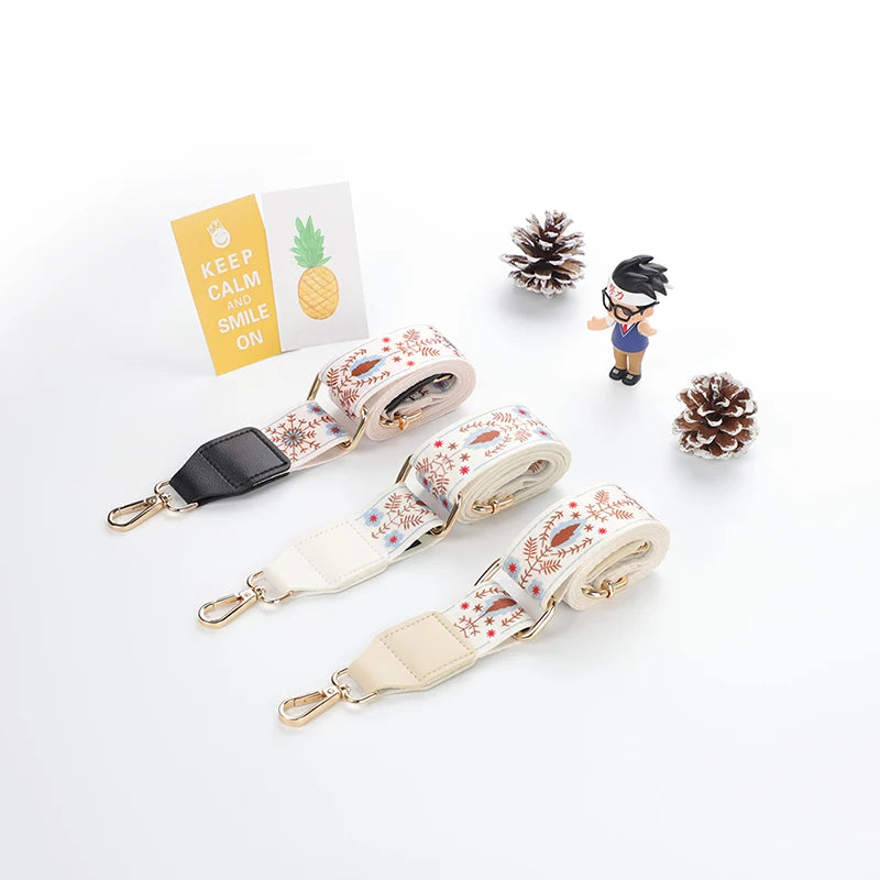 Bag Accessories Stretch Strap Straddle Bag Strap Widen Color Canvas Bag Replace Shoulder Strap Adjustable Wide Shoulder Strap