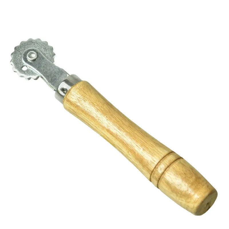 Wood Handle Gear Wire Burying Device Beehive Nest Frame Wire Mounting Device Wire Pressing Device