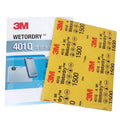 3M 401Q Large 227*280mm Sheet 1500 Grit Water Sand Abrasive Spray Paint Car Beauty Finish Polishing for Blasting Media