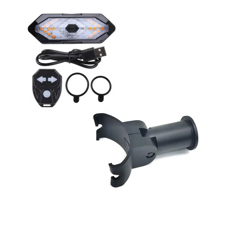 King Sunny Arrow Steering Light for Xiaomi M365 1S Electric Scooter Parts Safe Turn Lamp with Bracket Scooter Accessories
