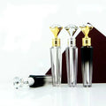 3ml Gold Silver Gradient Black Diamond Scepter3g  Lip Gloss Tube Lipstick Container Packaging