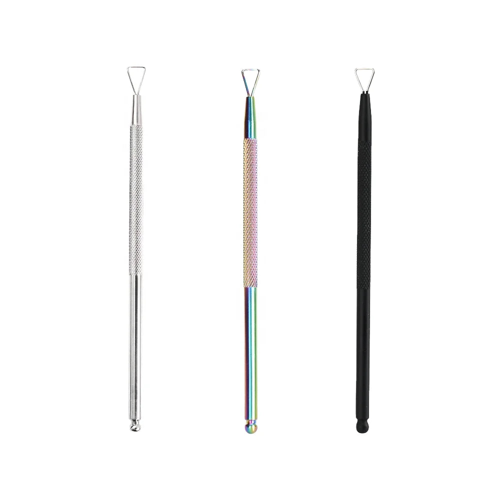 Stainless Steel Double-ended Cuticle Pusher Dead Skin Remover Durable Steel Push Wear-resistant Multifunctional Nail Tools