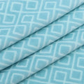 Wholesale 80% Cotton 20% Polyester Geometric Pattern Print Velvet Fabric for Bedding Car Seat Covers Rehabilitation Supplies