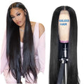 Wholesale Indian Virgin Natural 180% Density Human Hair Hd Full Lace Frontal Wig Transparent Lace Front Human Hair Wigs